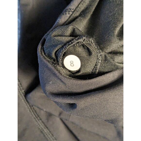 Lululemon Size 8 Womens Black Glide & Stride Sports Bra Yoga Fitness Gym Workout - Picture 6 of 6